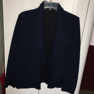 Two piece knit suit